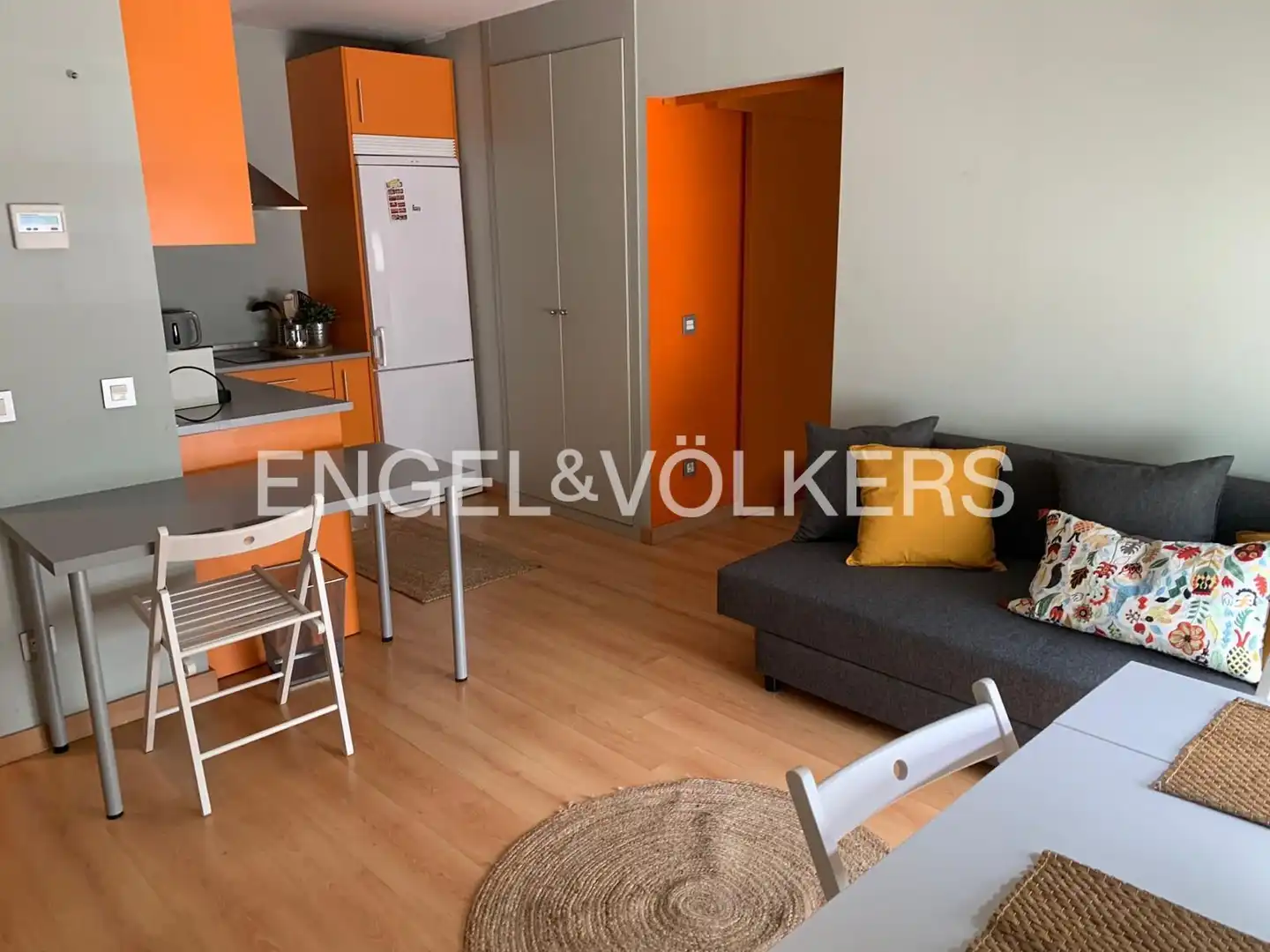 Terraza de Apartamento de alquiler en Madrid con Calefacción y Trastero