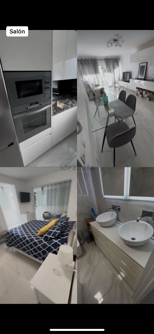 Bany de Pis de lloguer en Estepona amb Moblat, Rentadora i Balcó