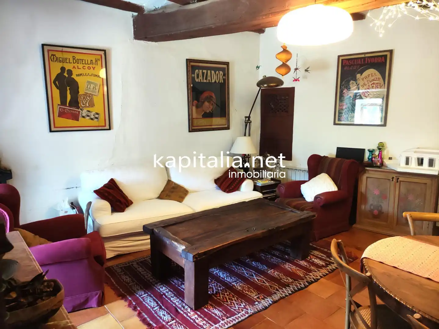 Casa rústica amb terrassa en venda a Bocairent, imagen 2