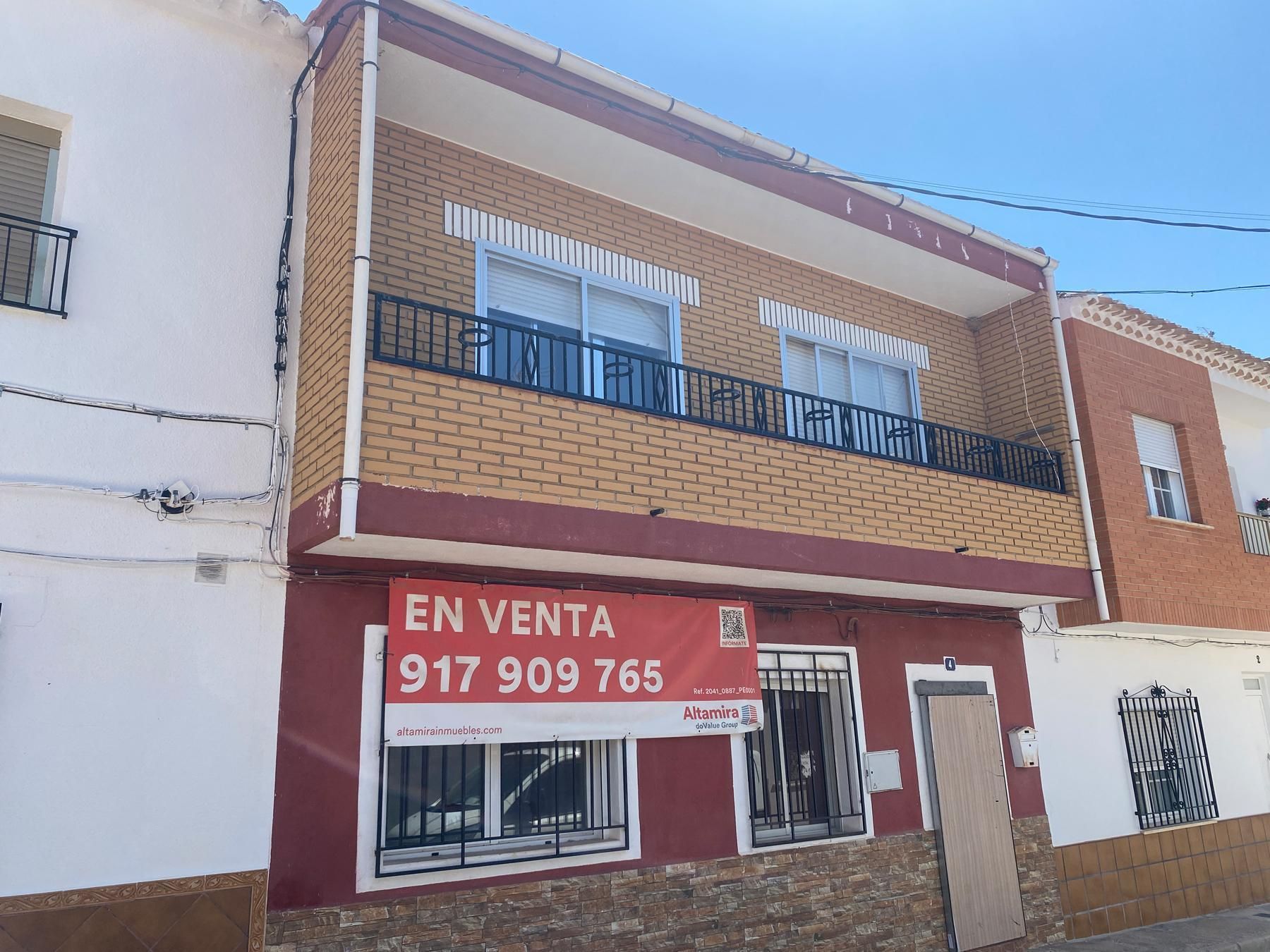 Vista exterior de Casa o chalet en venta en Barrax