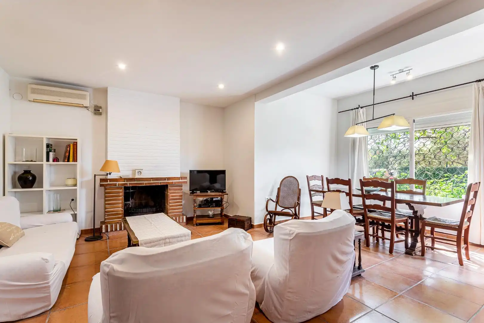 Living room of Houses for rent in L'Eliana  with Air Conditioner, Heating and Swimming Pool