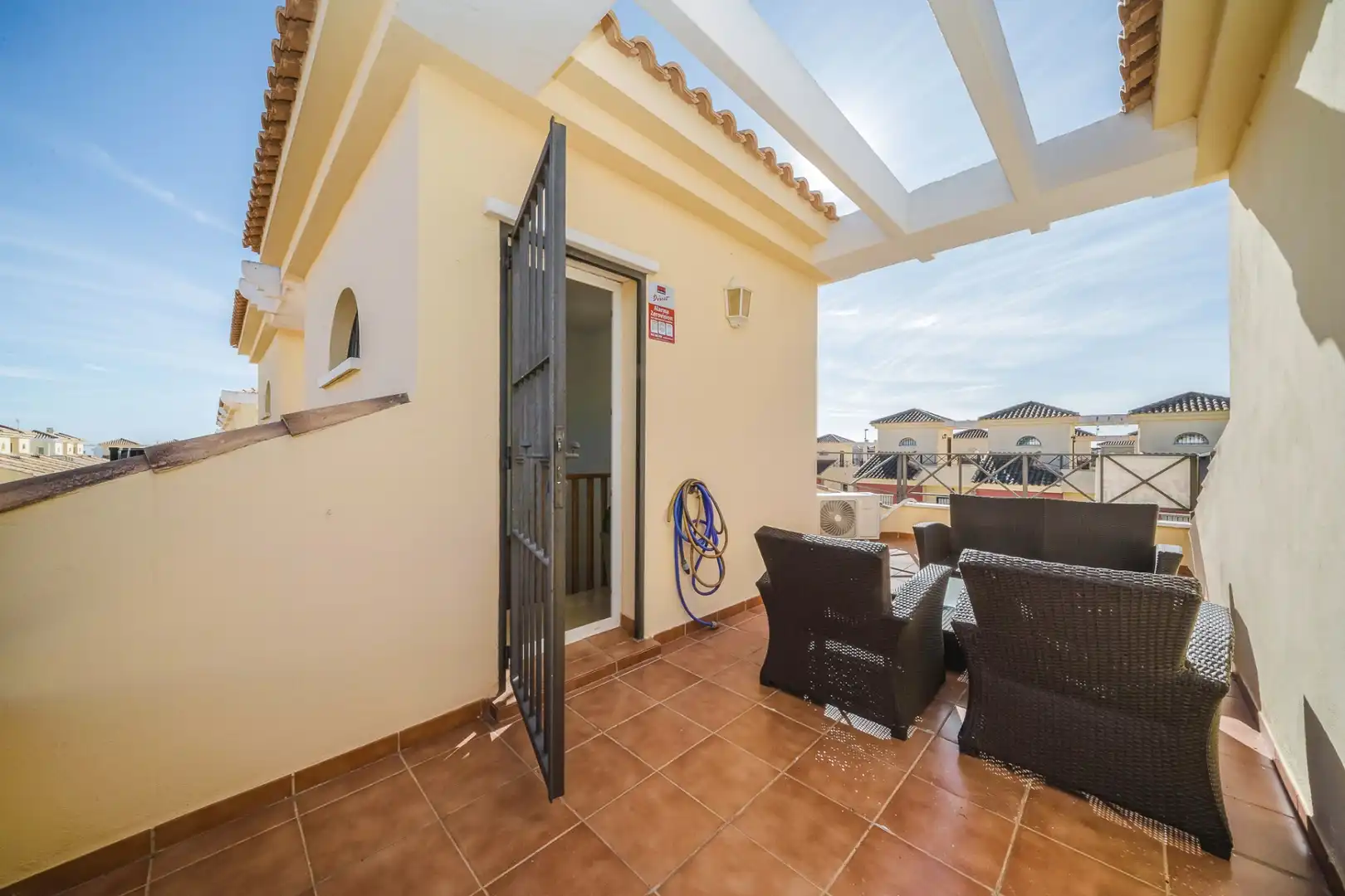 Terrassa de Casa o xalet en venda en Pilar de la Horadada amb Aire condicionat i Terrassa