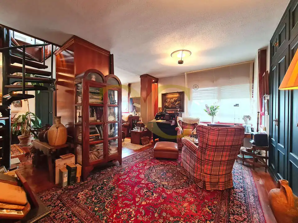 Living room of Houses for sale in Gijón   with Heating, Private garden and Terrace