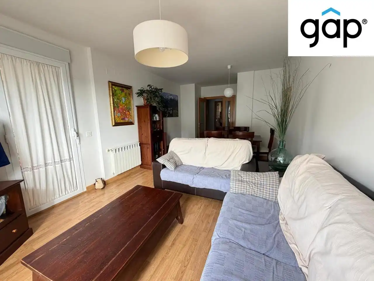 Sala de estar de Piso de alquiler en Cuenca con Terraza y Amueblado