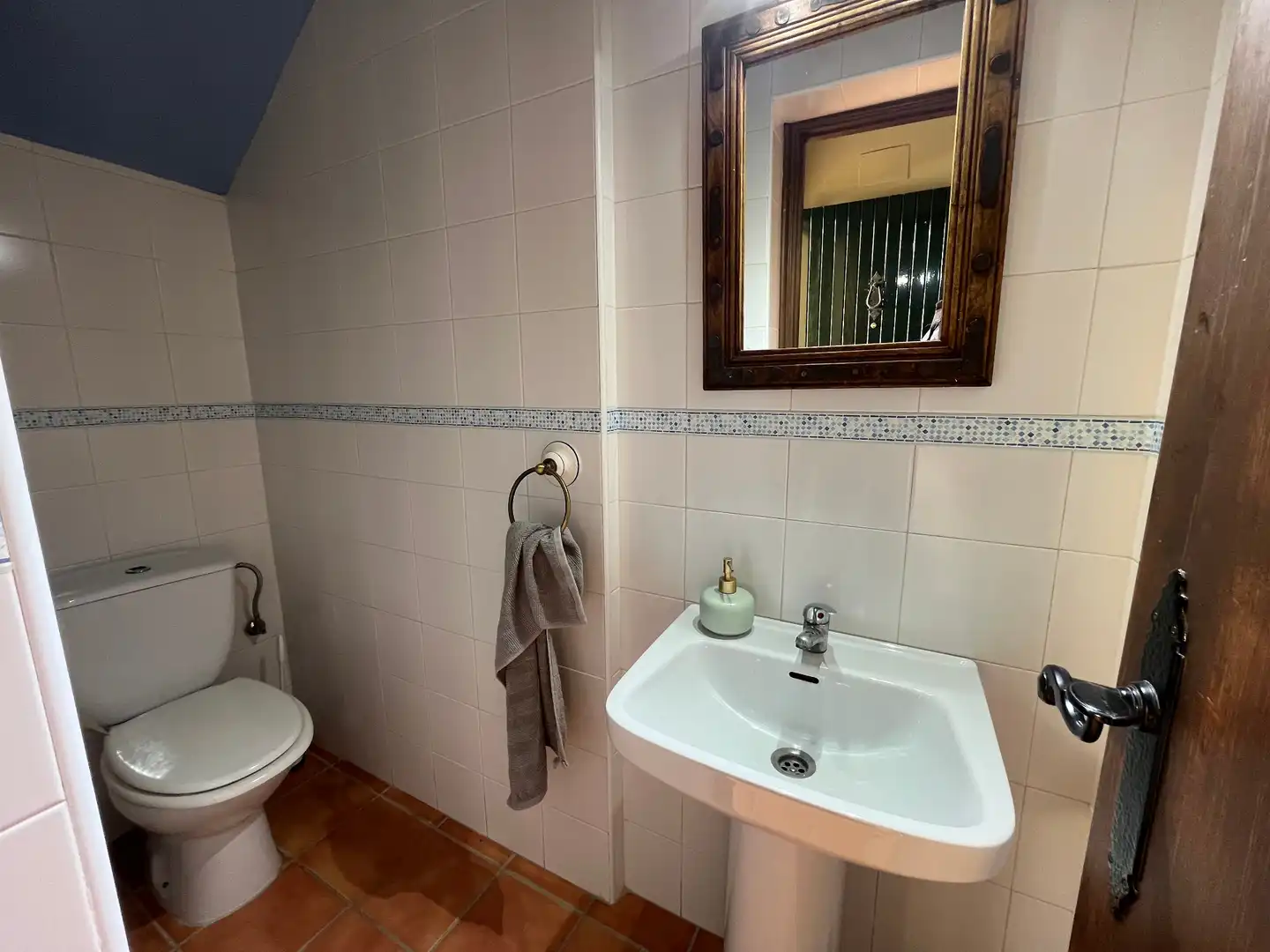 Baño de Casa o chalet en venta en Aznalcázar con Aire acondicionado, Calefacción y Jardín privado