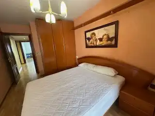 Schlafzimmer von Wohnung zur Miete in Vega de Infanzones mit Heizung, Parkett und Terrasse