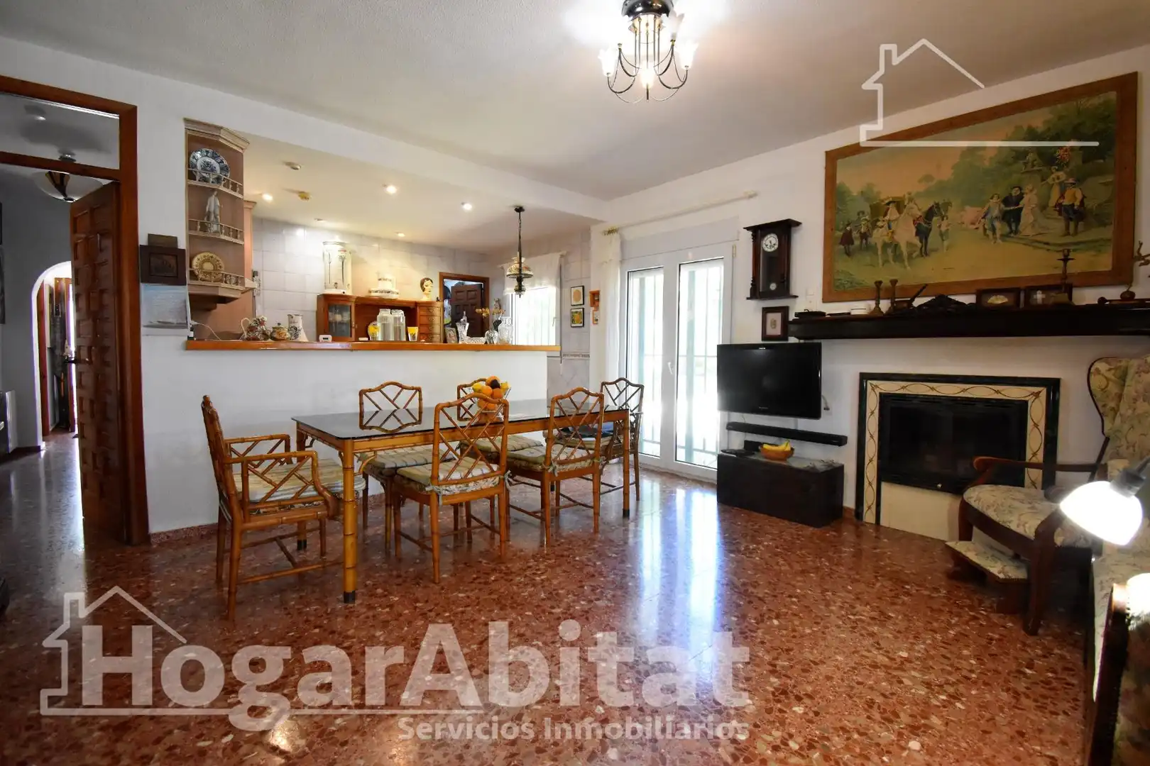 Sala de estar de Casa o chalet en venta en Gandia con Aire acondicionado, Calefacción y Jardín privado