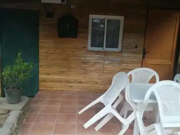 Terrassa de Finca rústica per a compartir en San Juan de la Rambla amb Aire condicionat, Jardí privat i Moblat