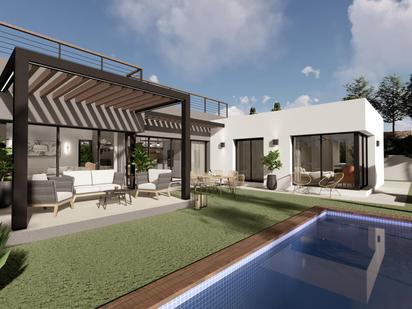 Terrace of House or chalet for sale in Estepona  with Air Conditioner, Heating and Private garden