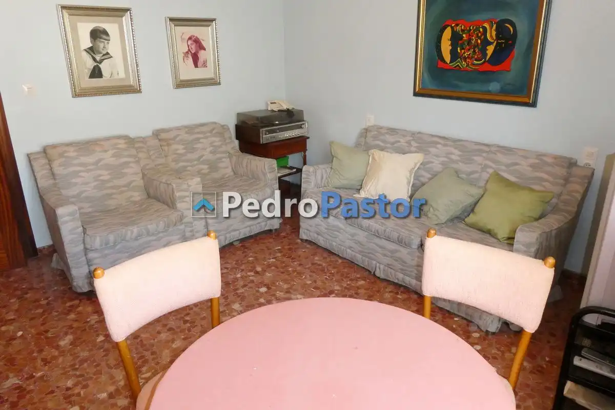 Sala de estar de Piso en venta en Dénia con Aire acondicionado, Calefacción y Piscina