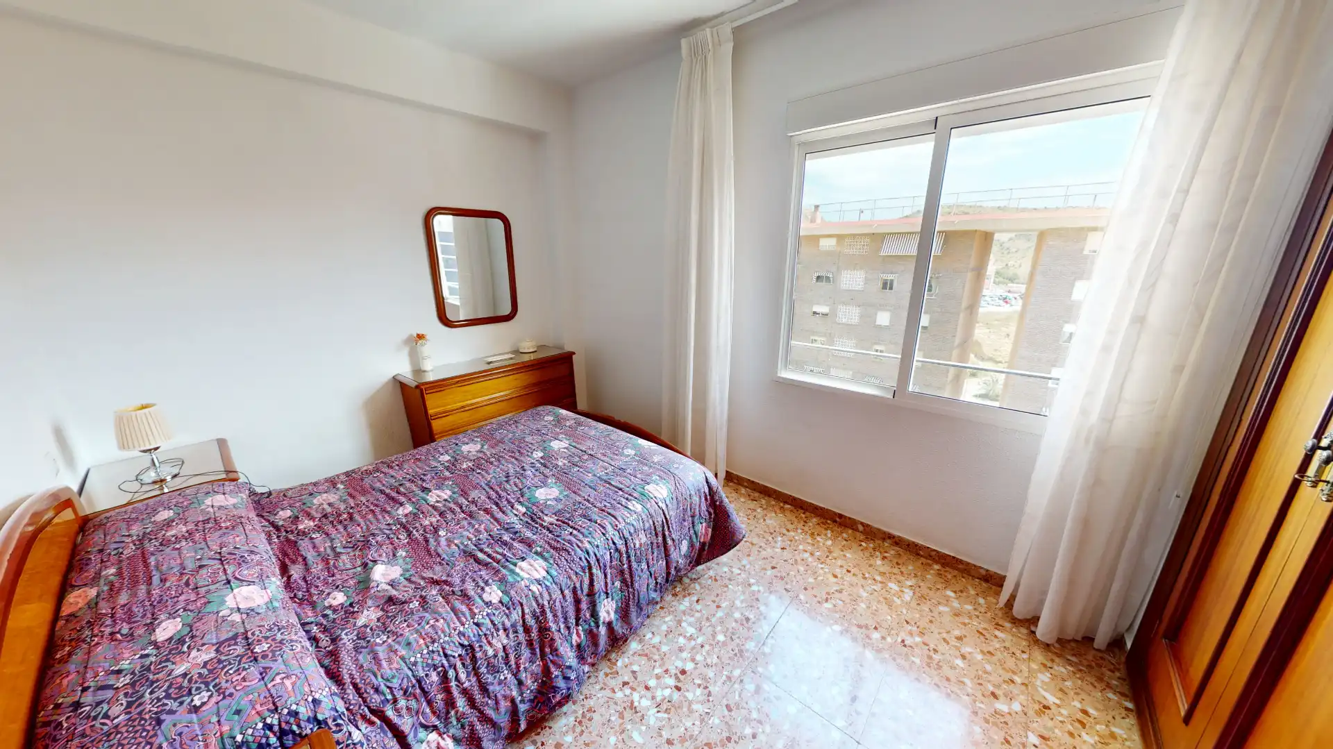 Bedroom of Flat for sale in Alicante / Alacant  with Air Conditioner