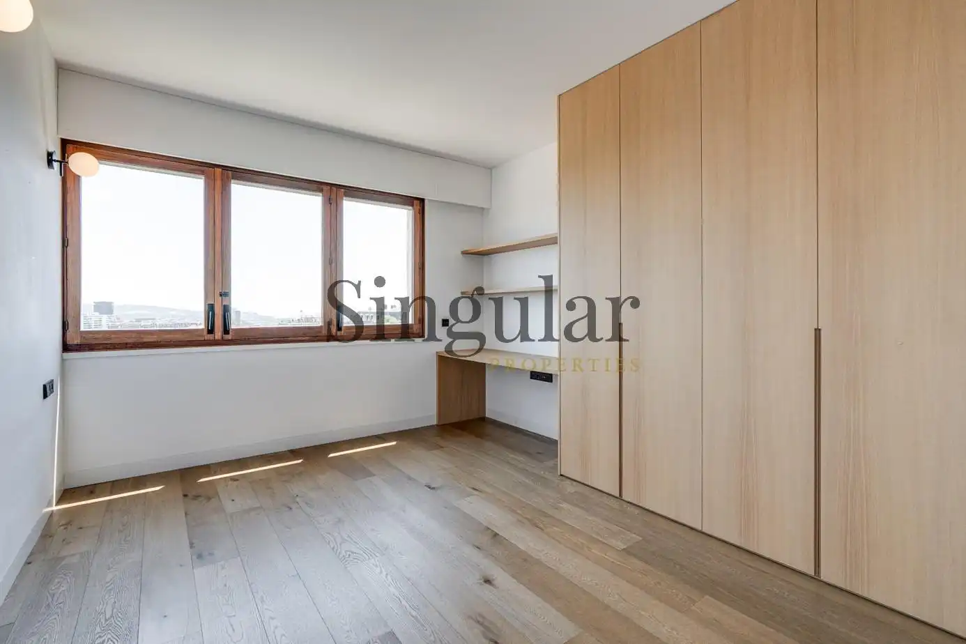 Bedroom of Flat for rent in Barcelona  with Heating, Private garden and Terrace