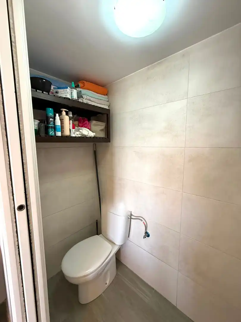 Bathroom of Flat for sale in Torrox  with Air Conditioner, Private garden and Storage room