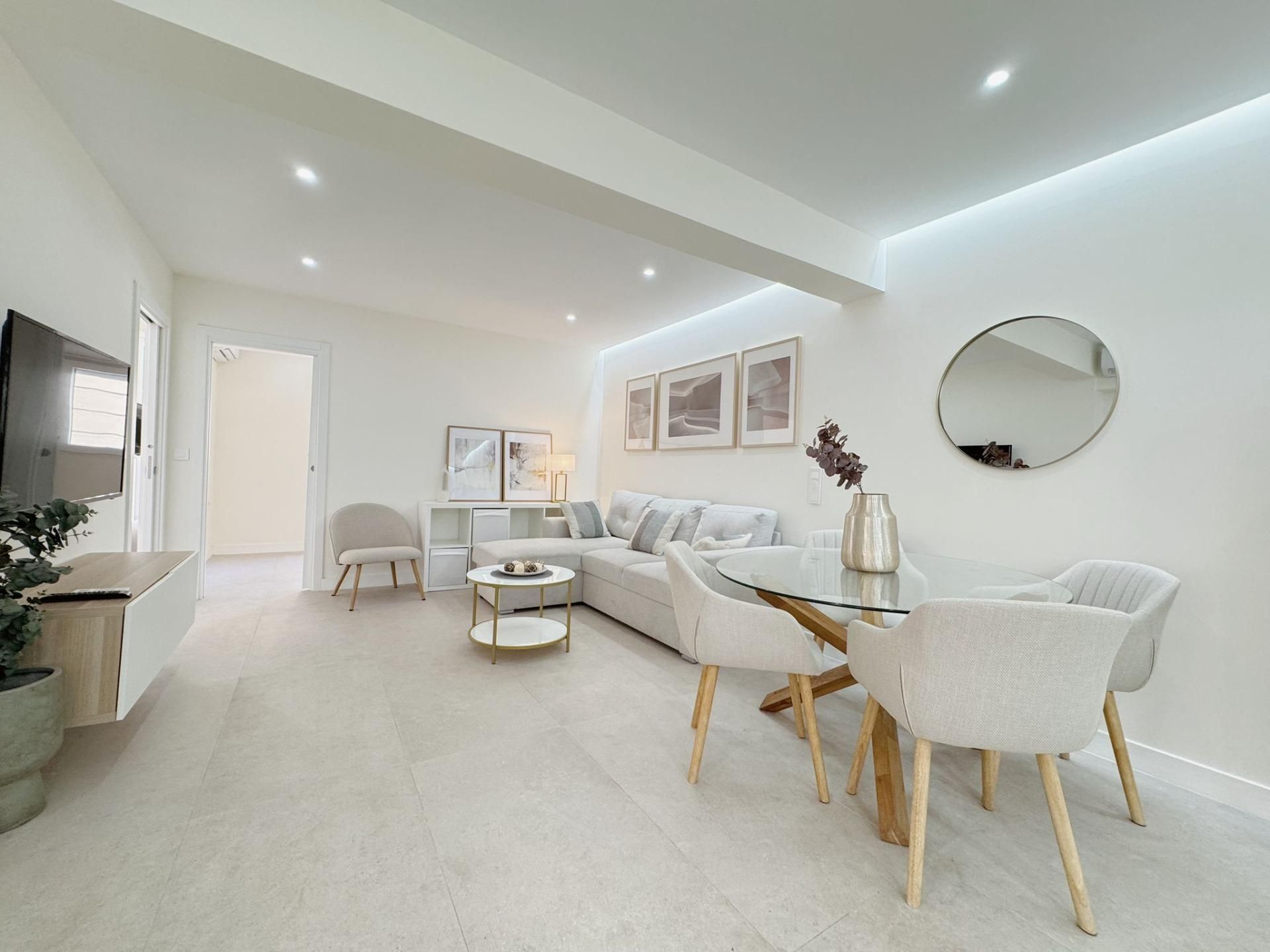 Living room of Flat for sale in  Almería Capital