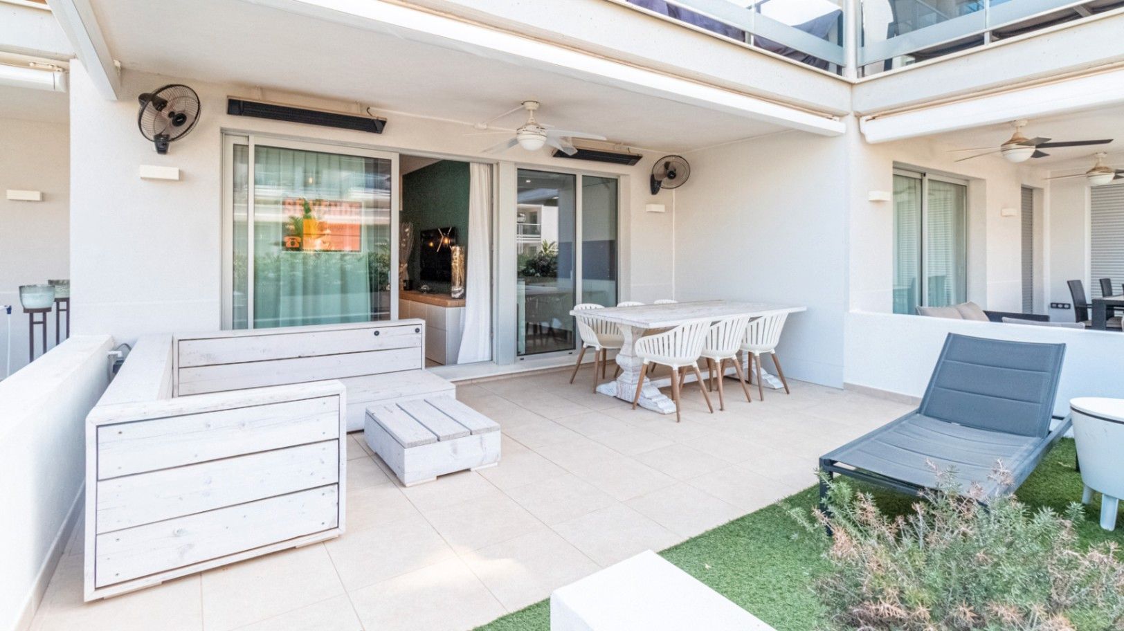 Terrace of Apartment for sale in Dénia  with Air Conditioner, Heating and Private garden