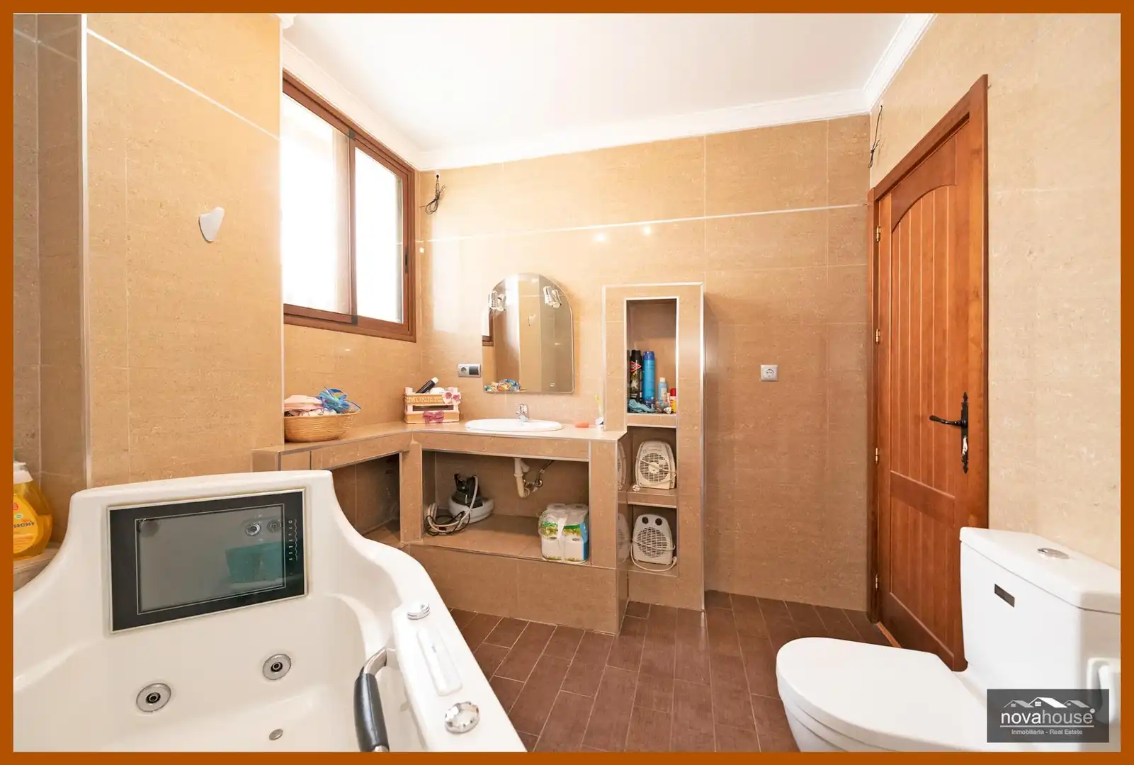 Baño de Casa o chalet en venta en Rincón de la Victoria con Aire acondicionado, Calefacción y Jardín privado