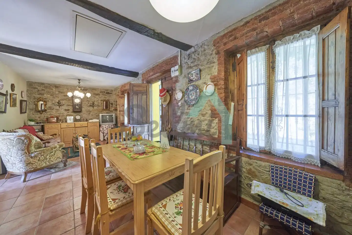Dining room of Houses for sale in Langreo  with Private garden and Balcony
