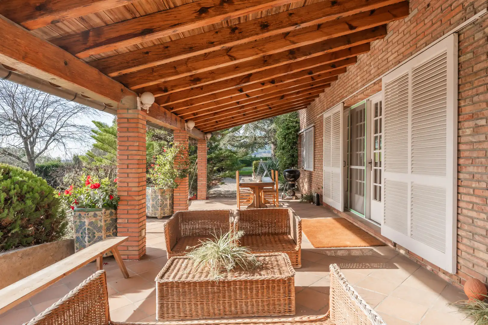 Terraza de Casa o chalet en venta en La Garriga con Aire acondicionado, Calefacción y Jardín privado