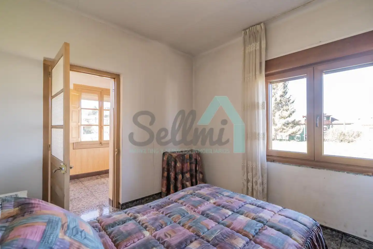 Bedroom of Detached homes for sale in Siero  with Private garden, Terrace and Storage room