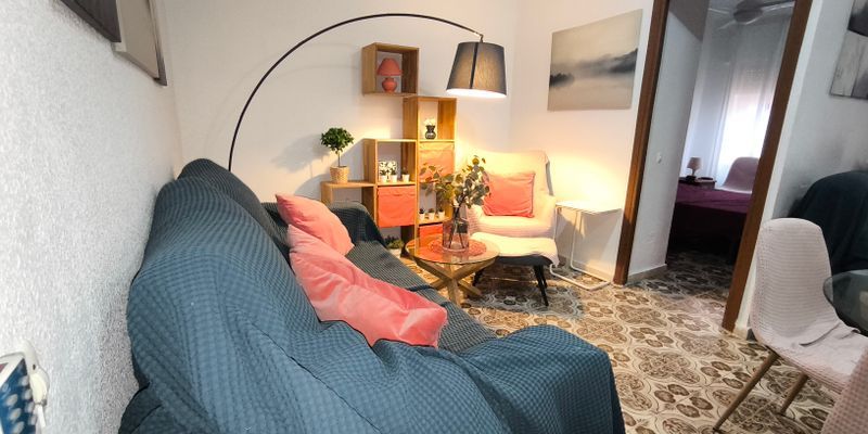 Living room of Flat for sale in Los Alcázares  with Terrace and Furnished