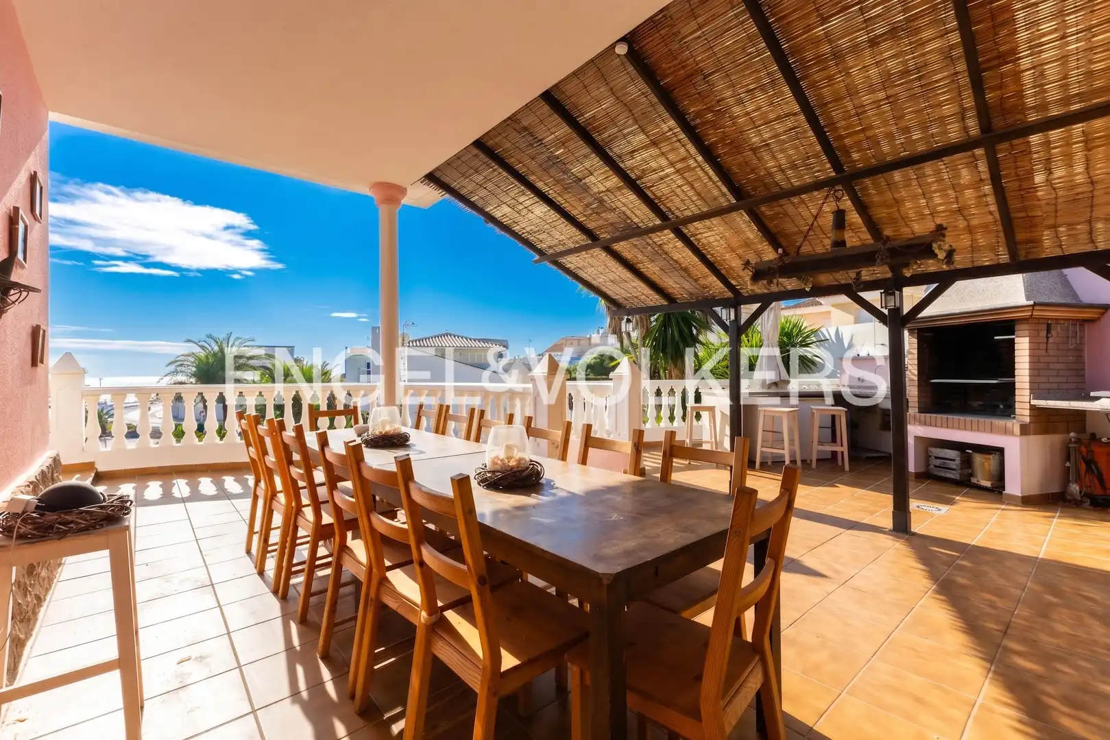 Terrassa de Casa o xalet en venda en Oropesa del Mar / Orpesa amb Aire condicionat, Calefacció i Jardí privat