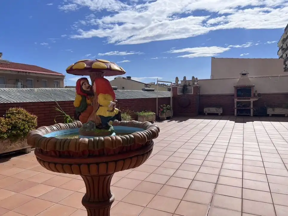 Terraza de Piso de alquiler en Terrassa con Aire acondicionado, Calefacción y Terraza