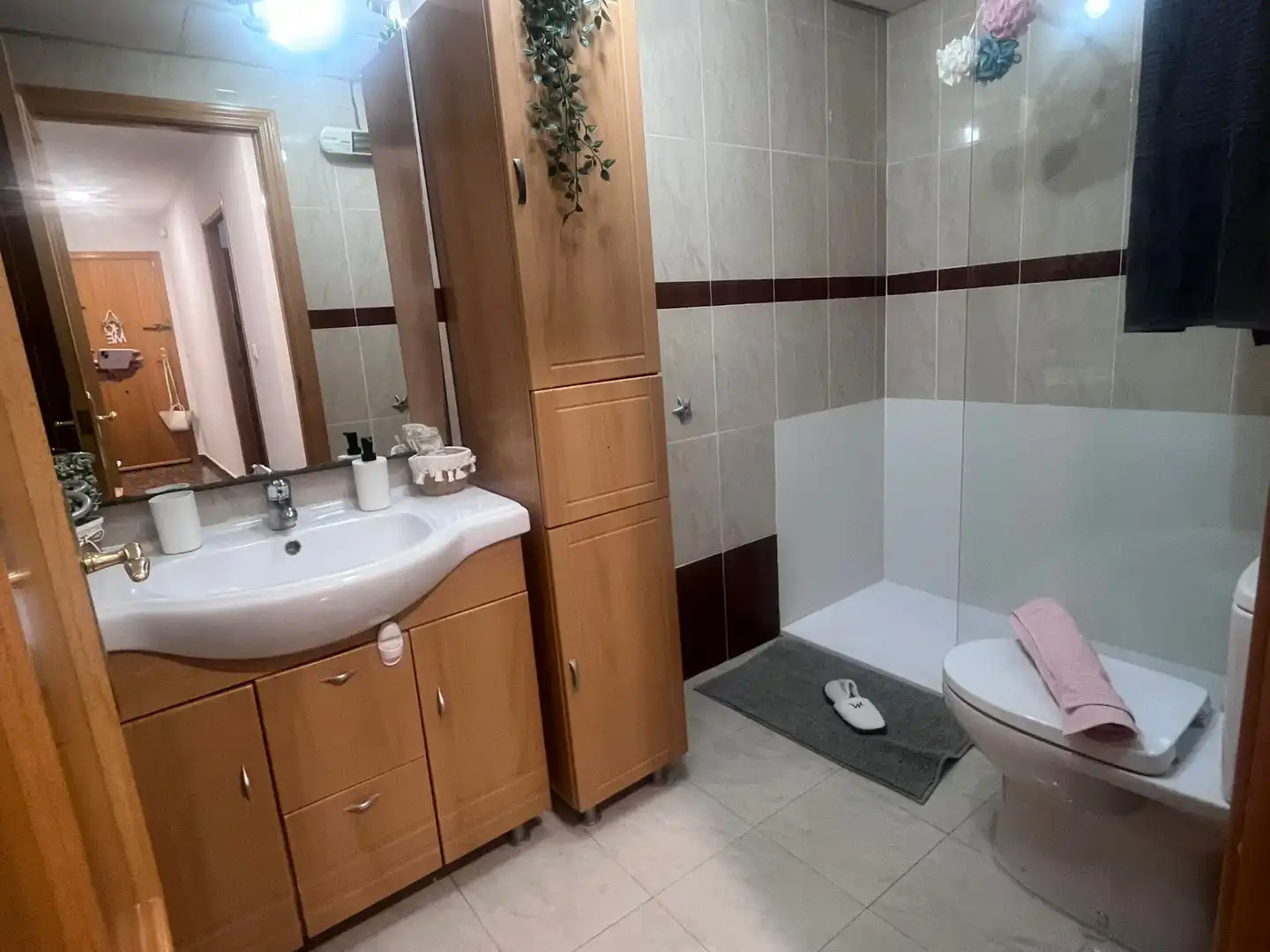 Bathroom of Flat for sale in Massamagrell  with Air Conditioner, Heating and Oven