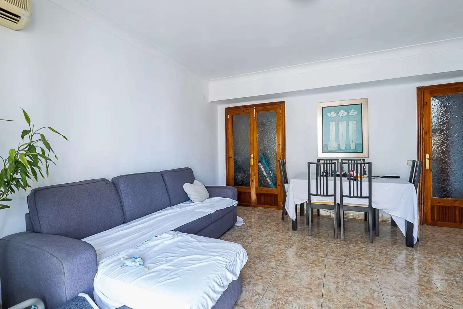Sala de estar de Piso en venta en  Palma de Mallorca con Balcón