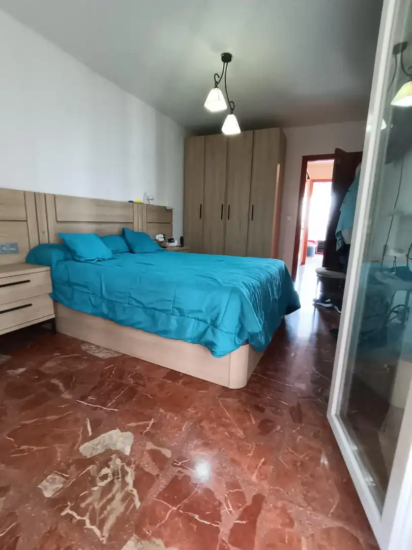 Bedroom of Flat for sale in Águilas  with Air Conditioner, Furnished and Balcony