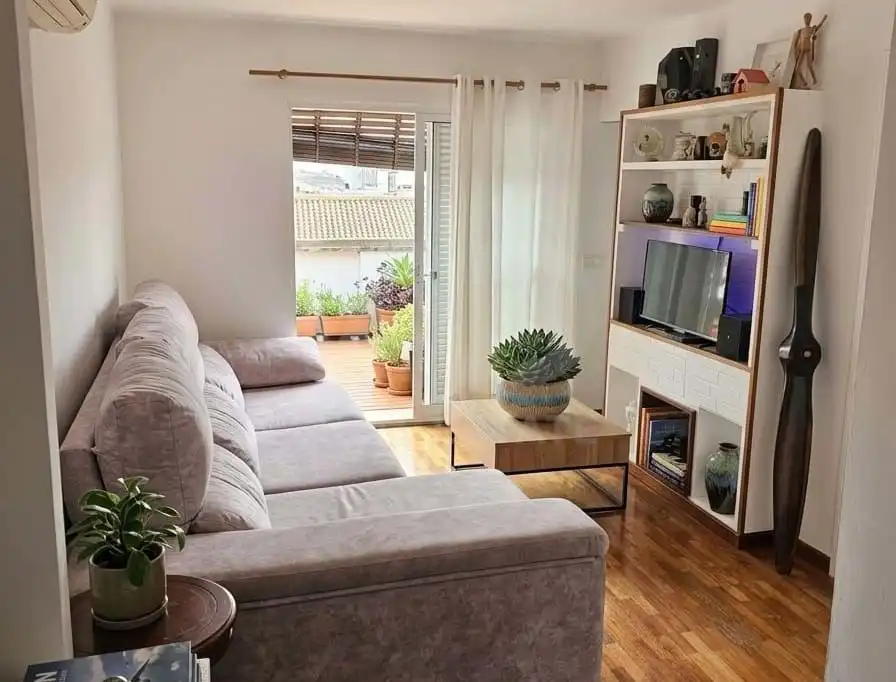 Sala d'estar de Àtic en venda en Huelva amb Aire condicionat, Calefacció i Terrassa