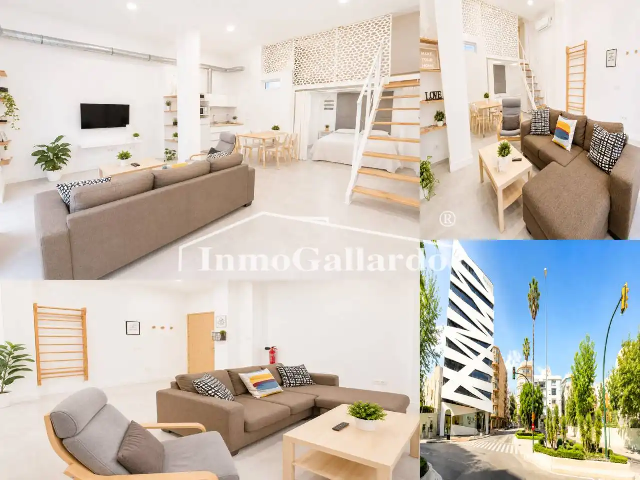 Living room of Flat for sale in Málaga  with Air Conditioner, Furnished and Alarm