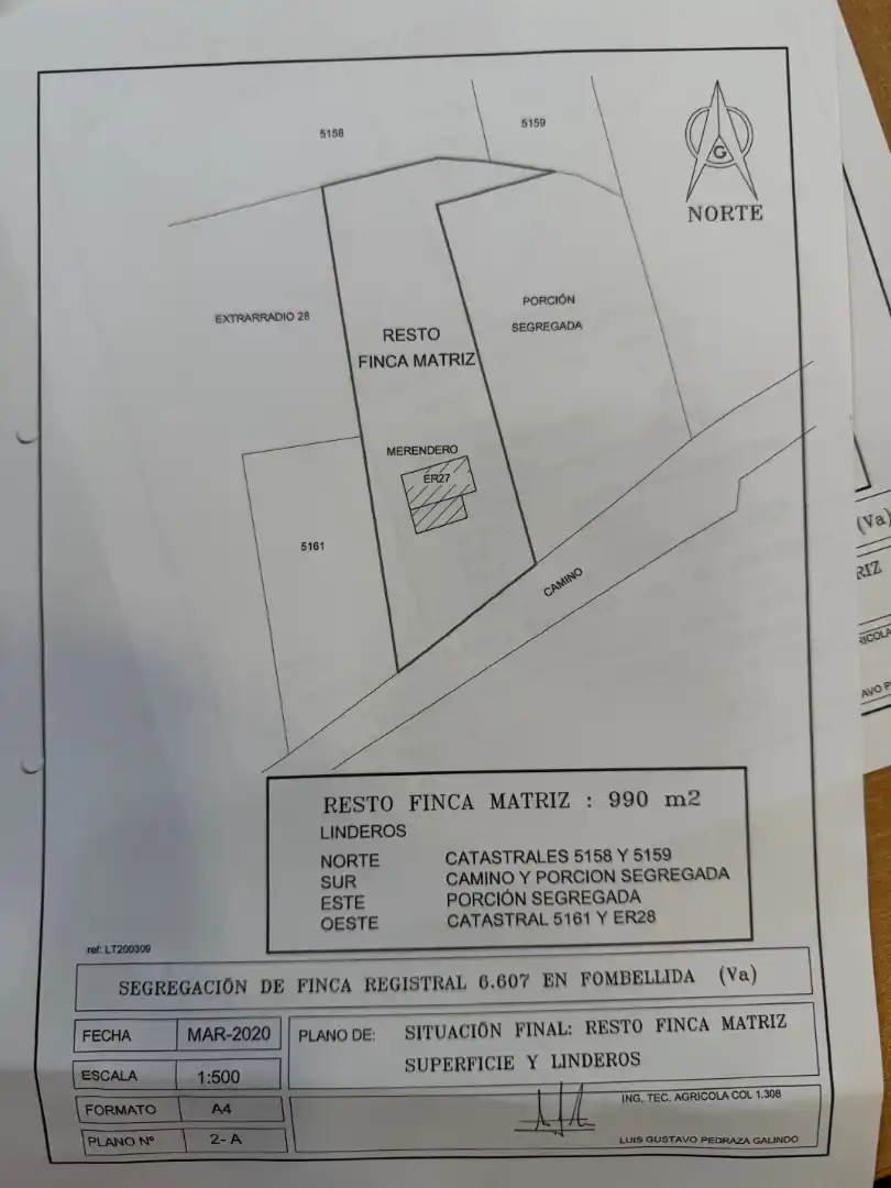 Finca rústica en venta en Fombellida con Jardín privado, Terraza y Amueblado
