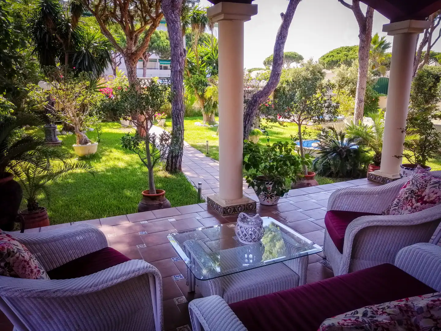 Villa con terrazza in affitto a Avenida de la Barrosa 11, imagen 23