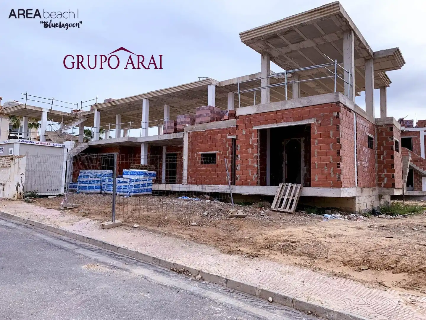 Exterior view of Flat for sale in Guardamar del Segura  with Air Conditioner, Heating and Private garden