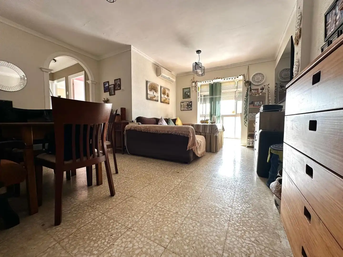 Sala d'estar de Pis en venda en El Puerto de Santa María amb Aire condicionat i Terrassa