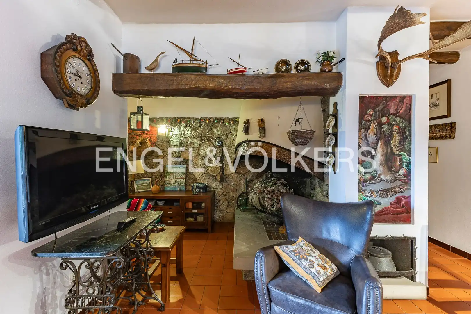 Sala de estar de Finca rústica en venta en Aiguafreda con Calefacción, Jardín privado y Piscina