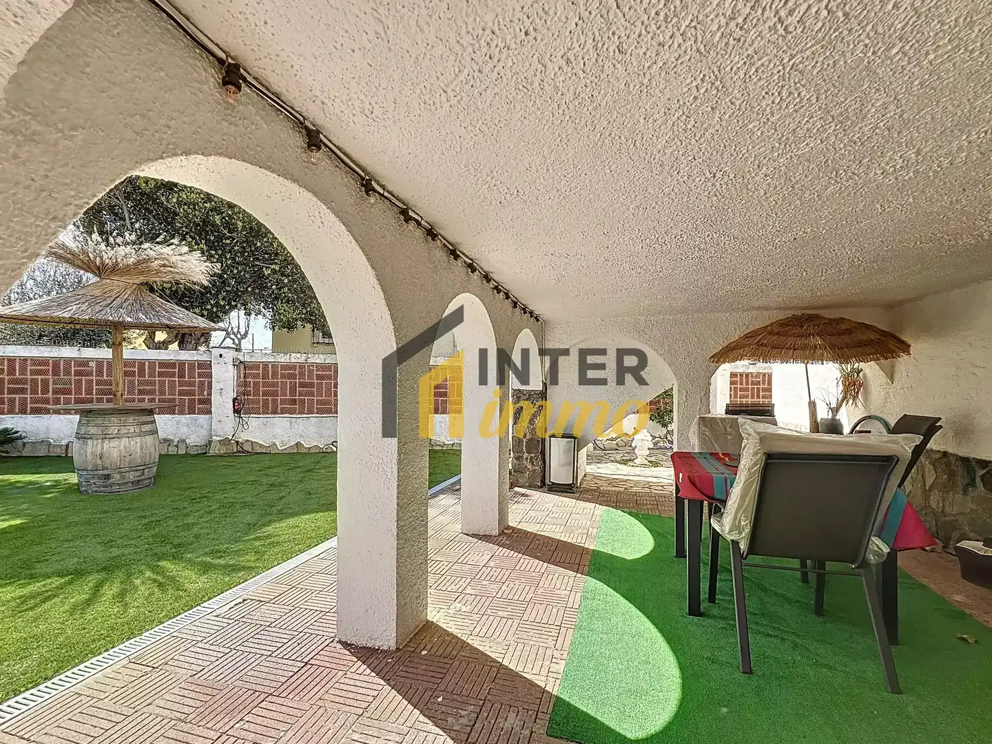Terraza de Casa o chalet en venta en Empuriabrava con Aire acondicionado