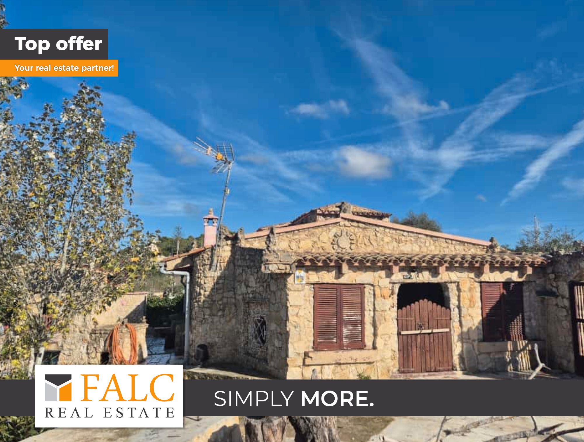 Vista exterior de Finca rústica en venda en Manacor amb Jardí privat