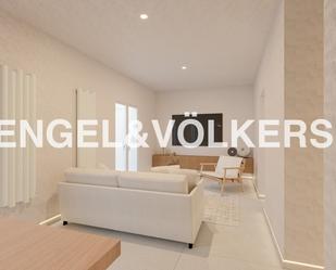 Sala d'estar de Apartament en venda en  Madrid Capital amb Aire condicionat, Calefacció i Terrassa