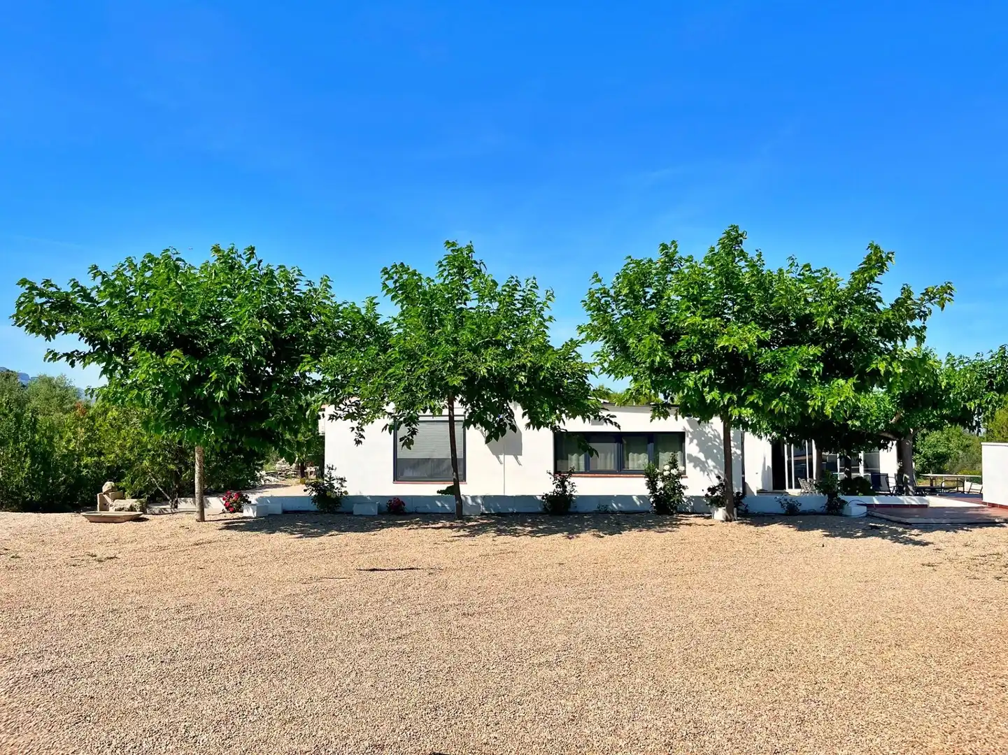 Vista exterior de Casa o chalet en venta en La Sénia con Piscina