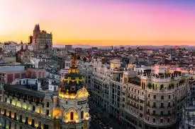Exterior view of Buildings for sale in Madrid