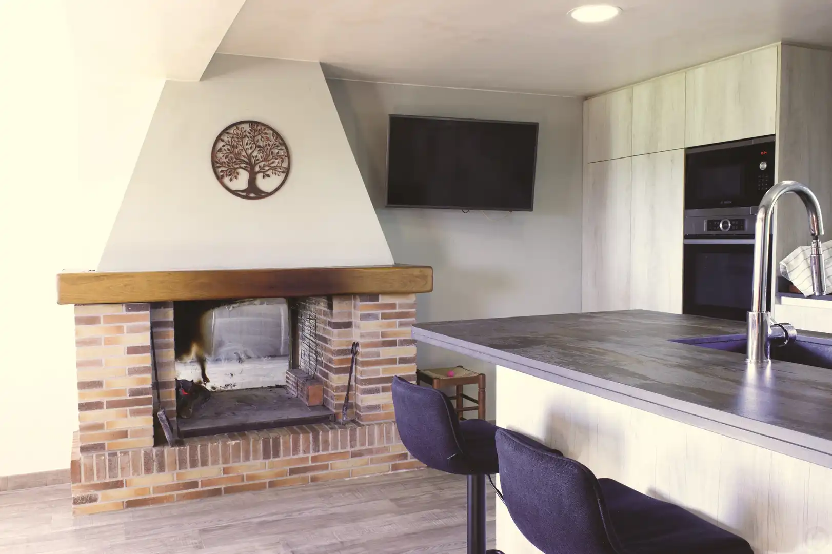 Cocina de Casa o chalet en venta en Vidreres con Calefacción y Piscina