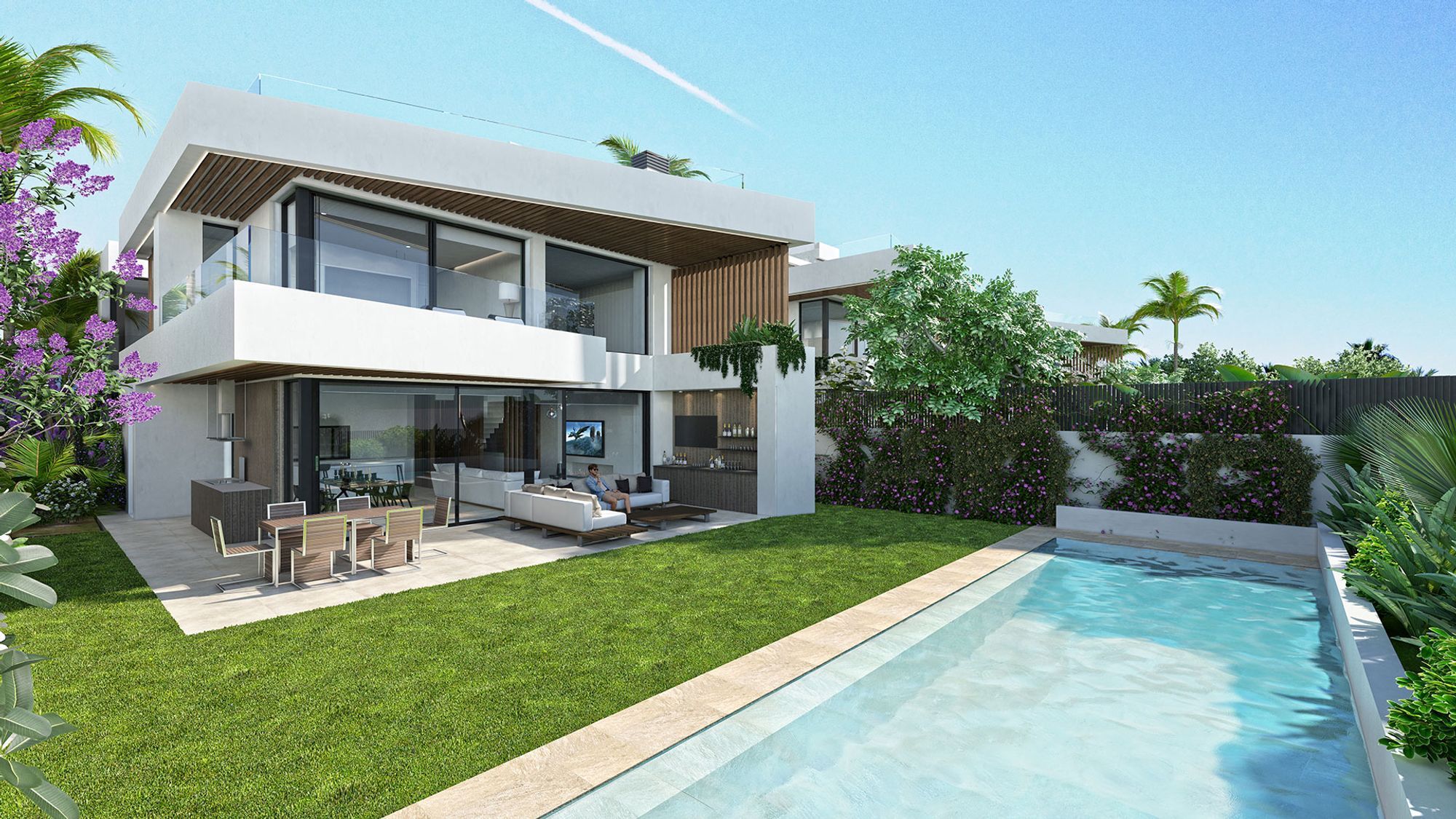 Garden of House or chalet for sale in Marbella  with Terrace
