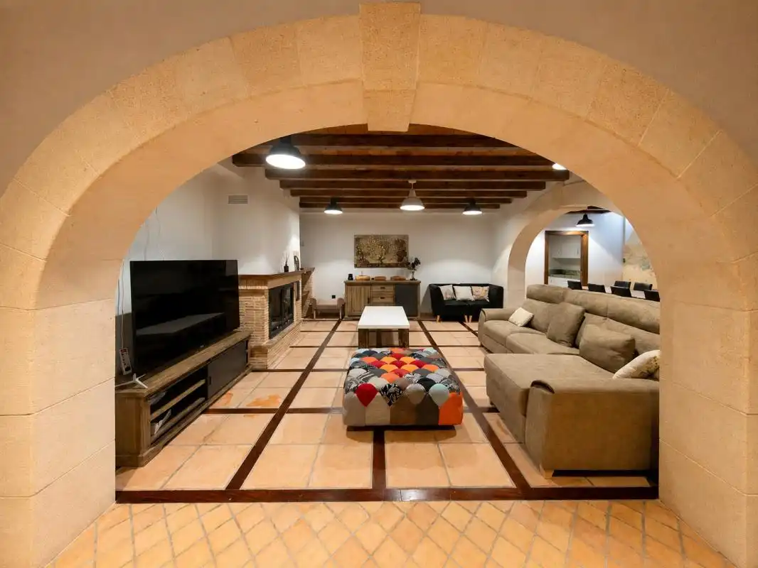 Sala d'estar de Casa o xalet en venda en Elche / Elx amb Aire condicionat, Calefacció i Traster