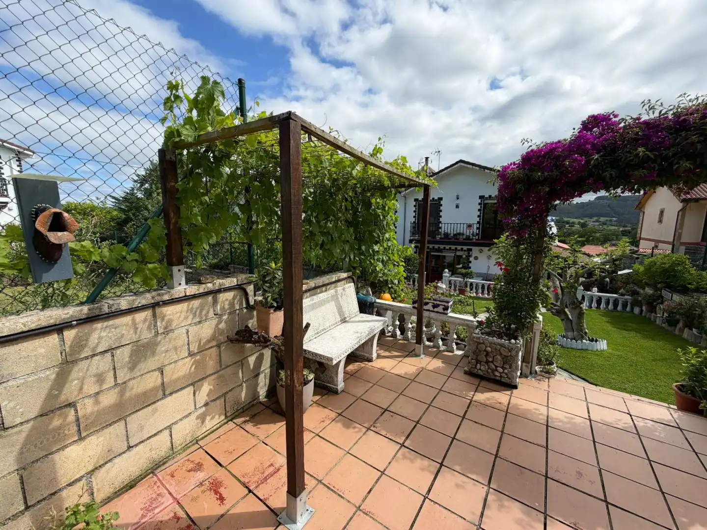 Terraza de Casa o chalet en venta en Meruelo con Calefacción, Jardín privado y Terraza