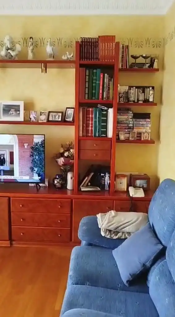 Sala de estar de Piso en venta en Arnedo con Calefacción, Parquet y Terraza