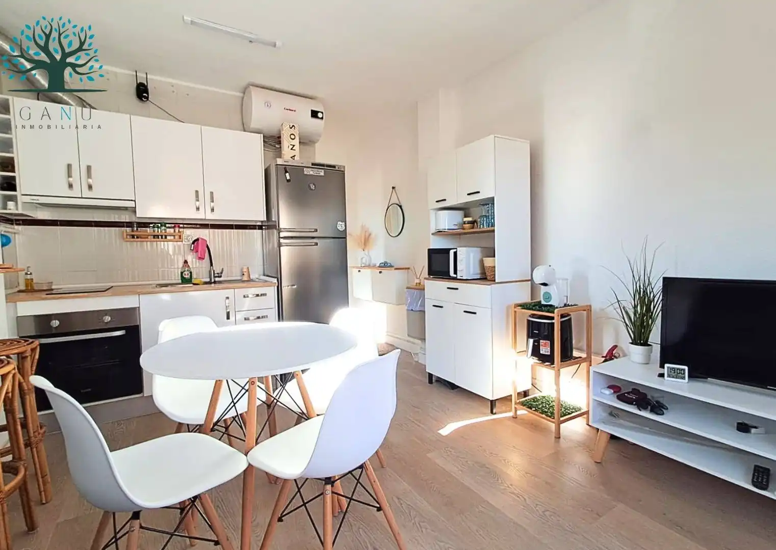 Cuina de Apartament en venda en Mazarrón amb Aire condicionat, Terrassa i Moblat