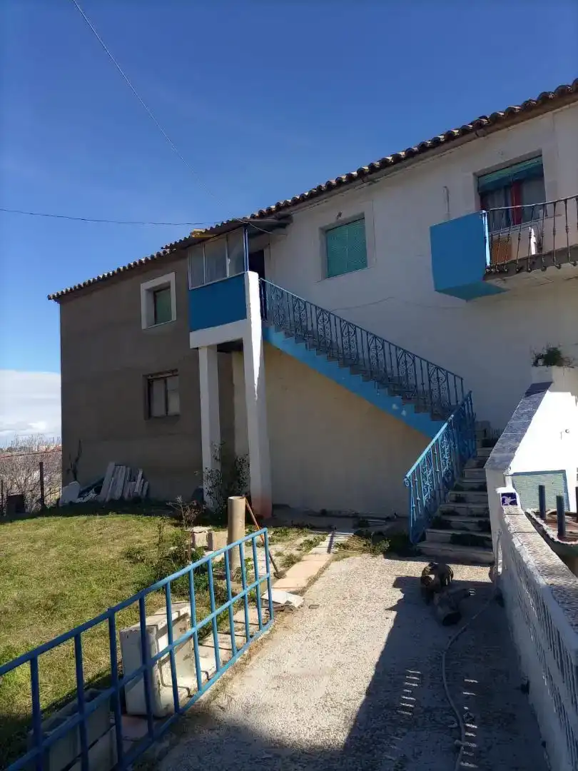 Vista exterior de Finca rústica en venda en Borja amb Aire condicionat i Balcó