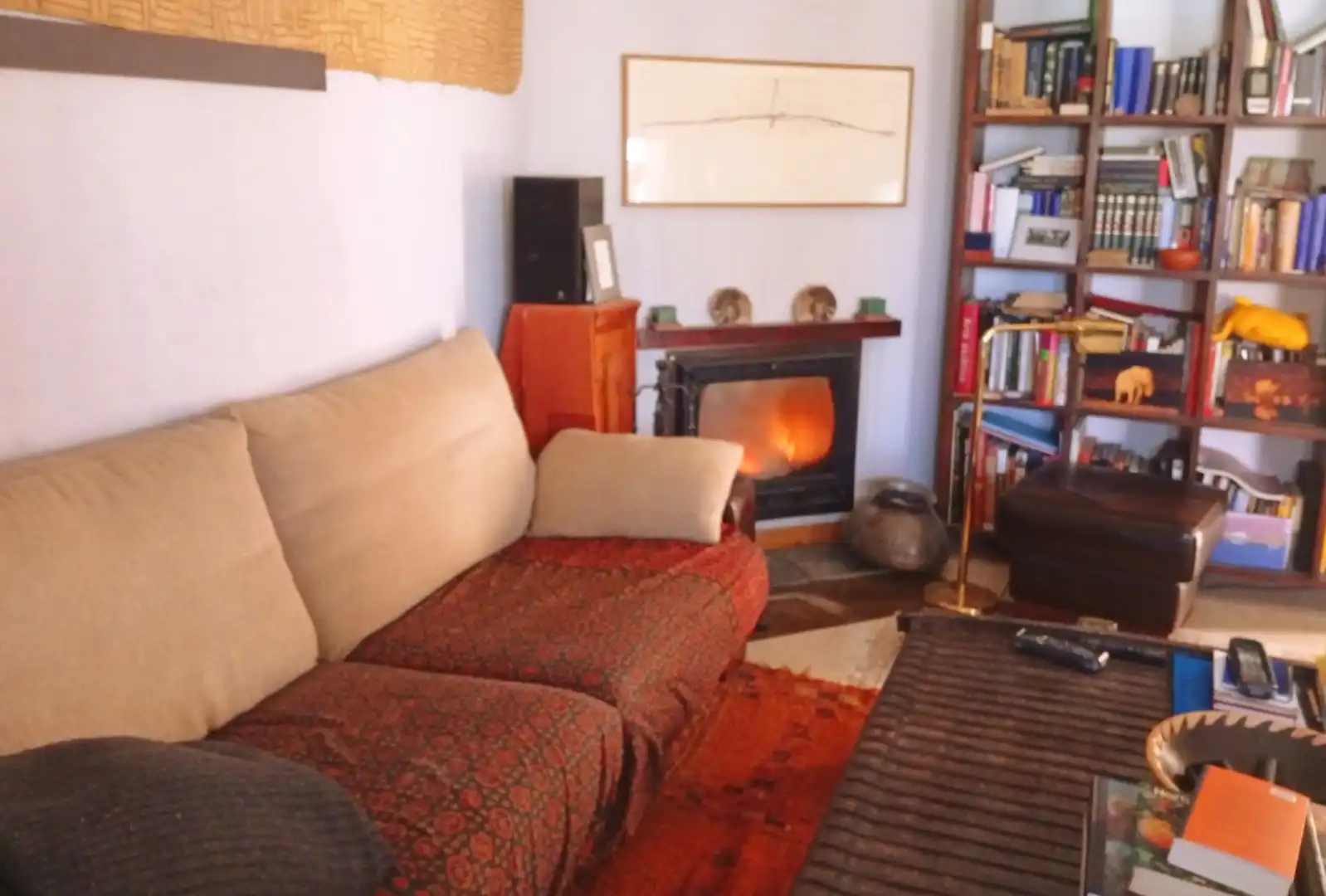 Living room of Houses for sale in Collado Villalba  with Heating, Private garden and Storage room