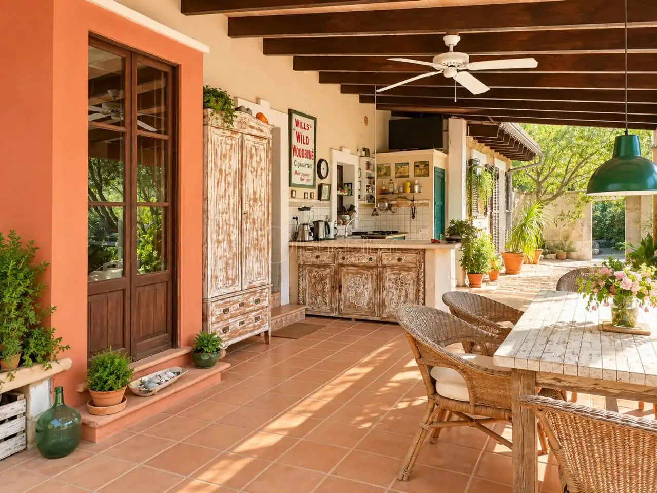 Casa rústica amb piscina en venda a Selva, imagen 4